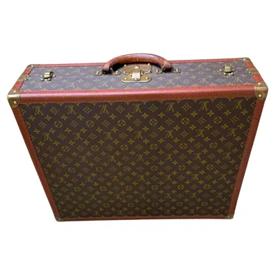 Pre-owned Louis Vuitton Rare Suitcase By  1960's In Black