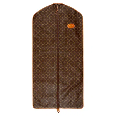 Pre-owned Louis Vuitton Rare Vintage  Garment Bag, C. 1990's In Brown