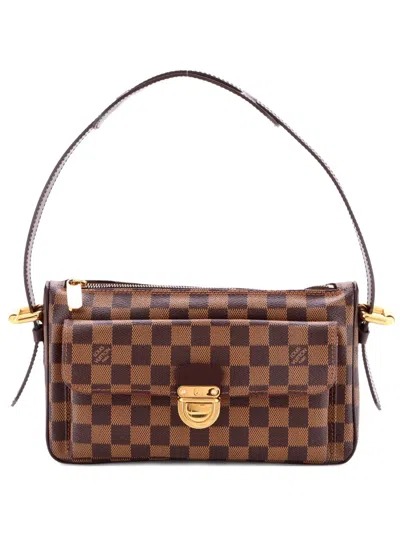 Pre-owned Louis Vuitton Ravello Handbag Damier Gm Shoulder Bag In Brown