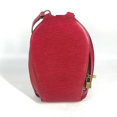 Pre-owned Louis Vuitton Red Color Epi Leather Backpack ()