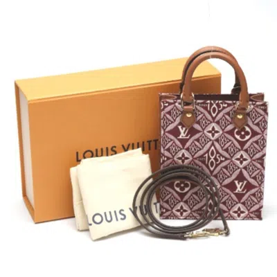 Pre-owned Louis Vuitton Red Color Leather Shoulder Bag ()