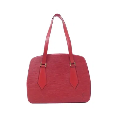Pre-owned Louis Vuitton Red Color Leather Shoulder Bag ()