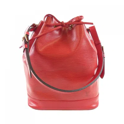 Pre-owned Louis Vuitton Red Color Leather Shoulder Bag ()