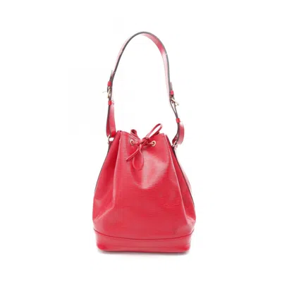 Pre-owned Louis Vuitton Red Color Leather Shoulder Bag ()