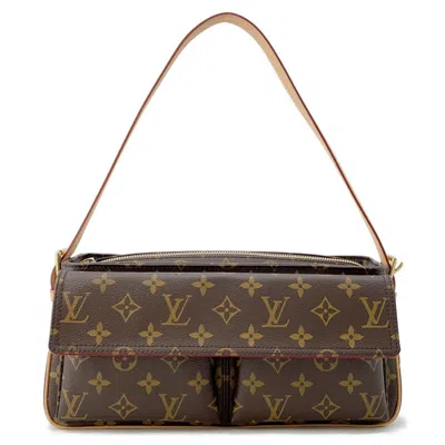Pre-owned Louis Vuitton Red Color Monogram Shoulder Bag ()
