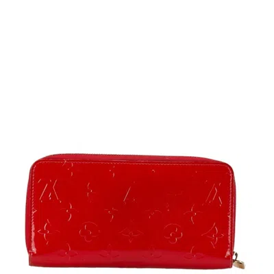 Pre-owned Louis Vuitton Red Color Patent Leather Coin Purse/coin Case ()
