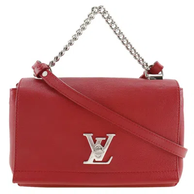 Pre-owned Louis Vuitton Red Color Ruby Leather Shoulder Bag ()