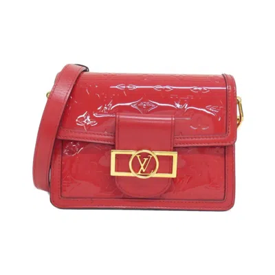 Pre-owned Louis Vuitton Red Color Vernis Shoulder Bag ()