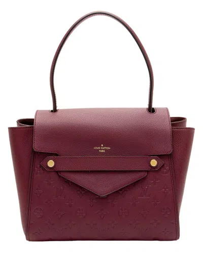 Louis Vuitton Red Empreinte Leather