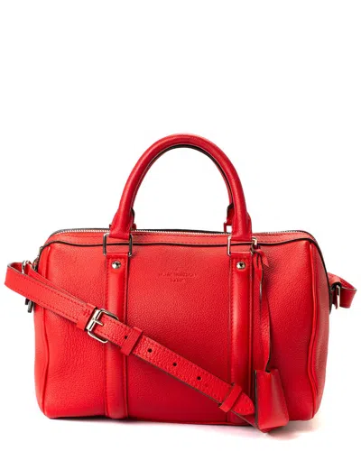 Pre-owned Louis Vuitton Red Empreinte Leather Sofia Coppola Speedy Bb (authentic Pre-  Loved)