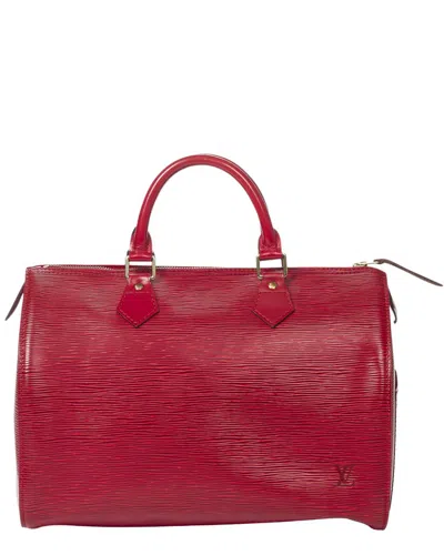 Pre-owned Louis Vuitton Red Epi Speedy (authentic Pre-loved)