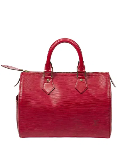 Louis Vuitton Red Epi Speedy (authentic Pre-loved)