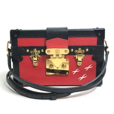 Pre-owned Louis Vuitton Red Leather Shoulder Bag ()