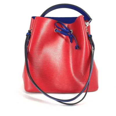 Pre-owned Louis Vuitton Red Leather Shoulder Bag ()