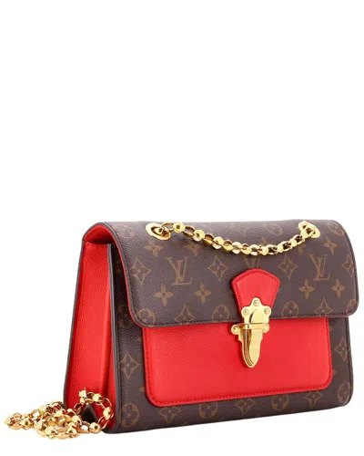 Louis Vuitton Red Monogram Canvas & Leather Victoire (authentic Pre-loved)