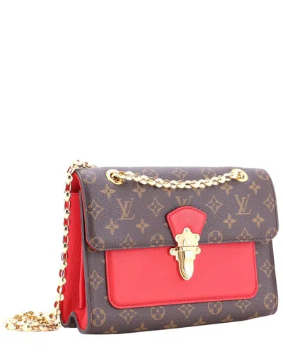 Louis Vuitton Red Monogram Canvas & Leather Victoire (authentic Pre-loved)