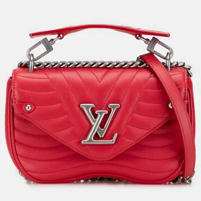 Pre-owned Louis Vuitton Red New Wave Chain Bag Pm