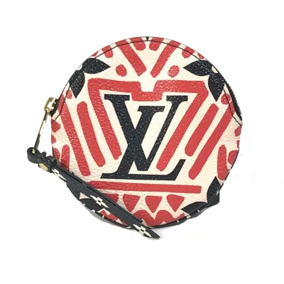 Pre-owned Louis Vuitton Red Other Coin Purse/coin Case ()