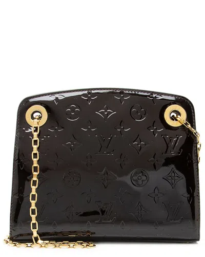 Pre-owned Louis Vuitton Red Vernis Leather Virginia Pm (authentic Pre-loved)