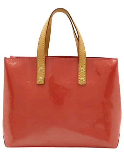 Louis Vuitton Red Vernis Reade Pm (authentic Pre-loved)
