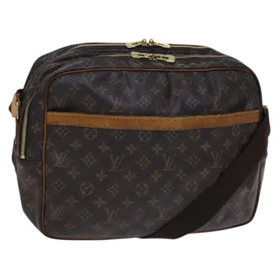 Pre-owned Louis Vuitton Reporter Brown Canvas Shoulder Bag ()