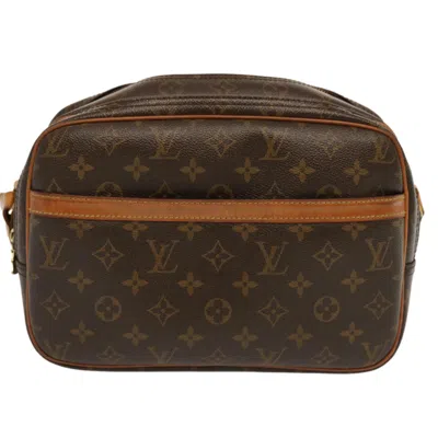 Pre-owned Louis Vuitton Reporter Brown Canvas Shoulder Bag ()