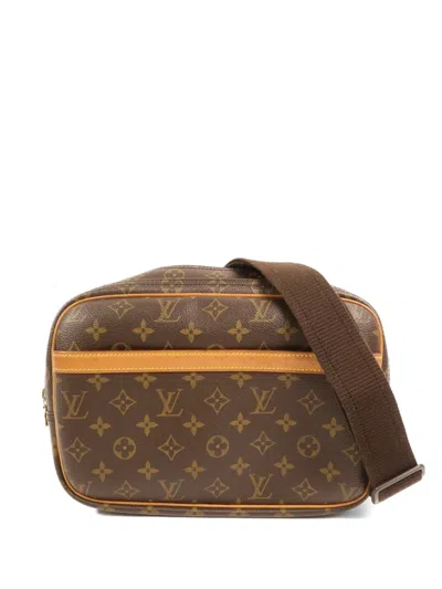 Pre-owned Louis Vuitton Reporter Shoulder Bag In Brown