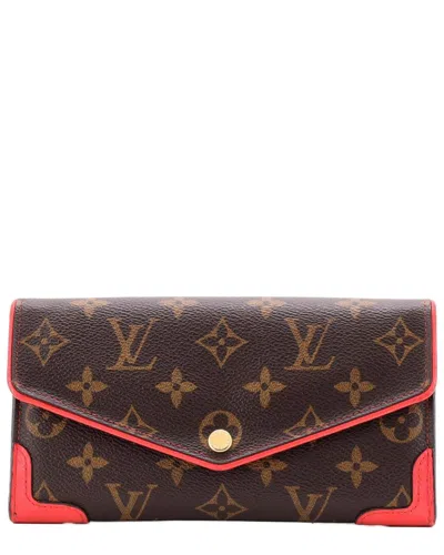 Pre-owned Louis Vuitton Retiro Sarah Wallet Monogram (authentic Pre-loved)