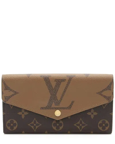 Pre-owned Louis Vuitton Reverse Monogram Leather Wallet