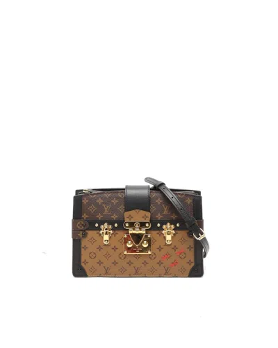 Louis Vuitton Reverse Monogram Trunk Clutch Bag In Multi