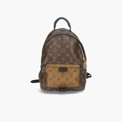 Pre-owned Louis Vuitton Reverse Palmsprings Pm Backpack