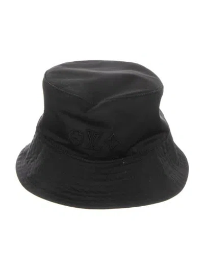 Pre-owned Louis Vuitton Reversible Bucket Hat In Black