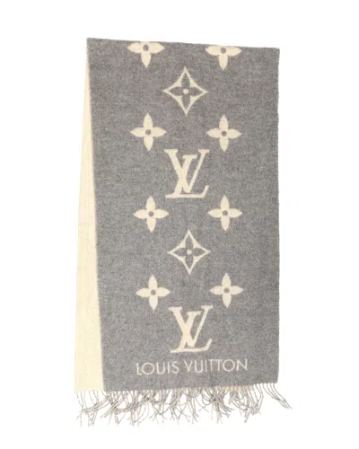 Pre-owned Louis Vuitton Reykjavik Cashmere Scarf In Multi