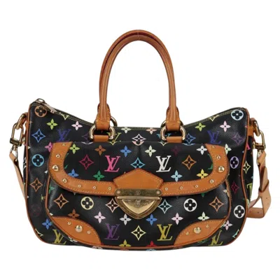 Pre-owned Louis Vuitton Rita Black Canvas Tote Bag ()