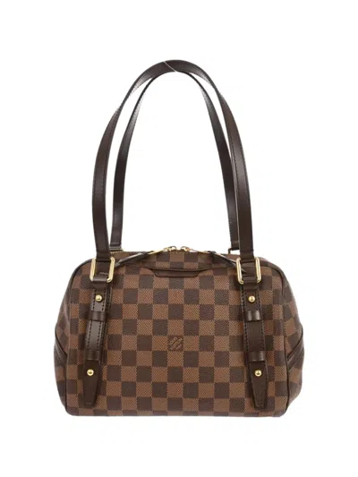 Pre-owned Louis Vuitton Rivington Pm Shoulder Bag In Brown