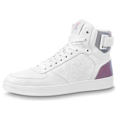 Louis Vuitton Rivoli Ankle Sneakers 'white With Iridescent Back'