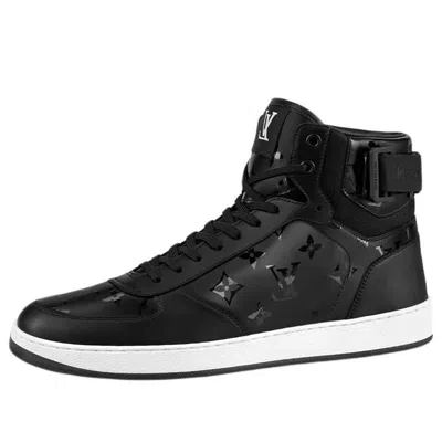 Pre-owned Louis Vuitton Rivoli Sneakers 'black'