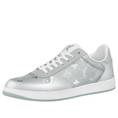 Pre-owned Louis Vuitton Rivoli Sneakers 'silver Monogram'