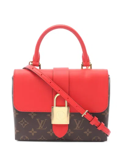 Pre-owned Louis Vuitton Rocky Bb Tote Bag In Brown