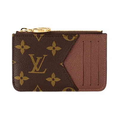 Pre-owned Louis Vuitton Romy Card Holder 'brown Monogram Canvas/armagnac Brown' | Women's Size Onesize