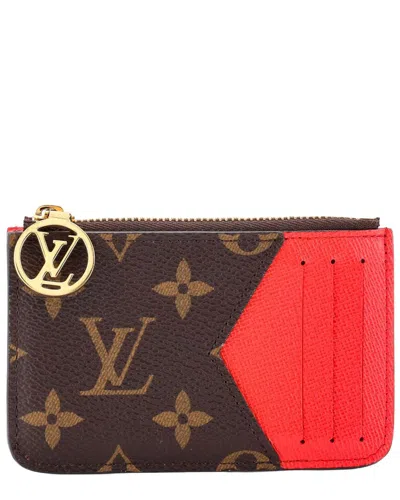 Pre-owned Louis Vuitton Romy Card Holder Monogram Canvas (authentic Pre-loved)