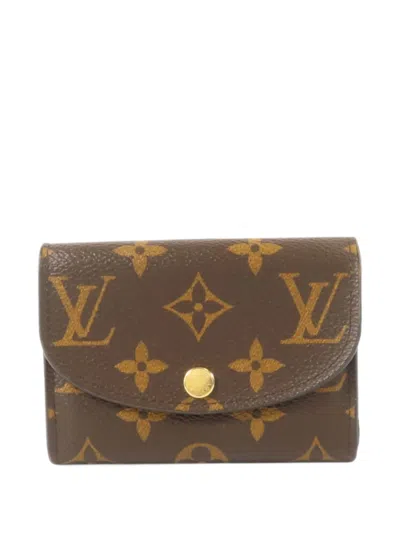 Pre-owned Louis Vuitton Rosalie Coin Purse In Brown