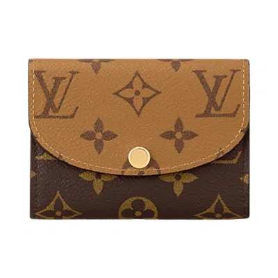 Pre-owned Louis Vuitton Rosalie Coin Purse 'brown Monogram Reverse Canvas' | Women's Size Onesize