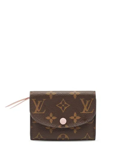 Pre-owned Louis Vuitton Rosalie Monogram Coin Purse In Brown