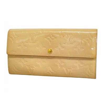 Pre-owned Louis Vuitton Rose Angelique Long Wallet (bi-fold) ()