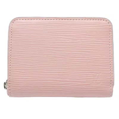 Pre-owned Louis Vuitton Rose Ballerine Coin Purse/coin Case () In Pink