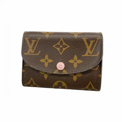 Pre-owned Louis Vuitton Rose Ballerine Coin Purse/coin Case () In Pink