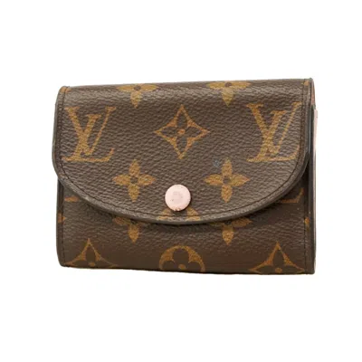 Pre-owned Louis Vuitton Rose Ballerine Coin Purse/coin Case ()
