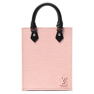 Pre-owned Louis Vuitton Rose Ballerine Epi Leather Handbag Shoulder Bag () In Pink