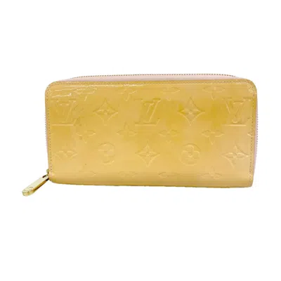Pre-owned Louis Vuitton Rose Ballerine Long Wallet (bi-fold) ()